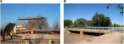 Field Testing of a Prestressed Concrete Bridge With High Performance and Locally Developed Ultra-High Performance Concrete Girders